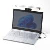 【処分特価】ノートパソコンライト PCライト USBライト クリップライト 無段階調光 調色可能 タッチ操作 最大60ルーメン 小型