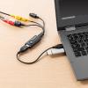 USBビデオキャプチャーケーブル ビデオテープ デジタル化 S端子 コンポジット接続 Windows/Mac対応