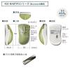 Bluetoothマウス 小型 3ボタン 静音ボタン マルチペアリング カウント切り替え グレージュ