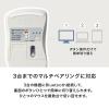 Bluetoothマウス 小型 3ボタン 静音ボタン マルチペアリング カウント切り替え ネイビー