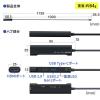 【アウトレット】USB Type-C ドッキングステーション モバイルタイプ PD60W対応 4K対応 4in1 HDMI Type-C USB3.2 USB2.0 ケーブル1m