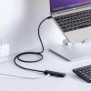 【アウトレット】USB Type-C ドッキングステーション モバイルタイプ PD60W対応 4K対応 4in1 HDMI Type-C USB3.2 USB2.0 ケーブル1m