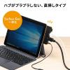 Surface Go/Go 2/Go 3専用 USB3.1/ハブ USB Type-C USB A HDMI出力 USB3.1 Gen1 3.5mm4極ミニジャック バスパワー ブラック