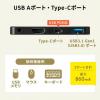 Surface Go/Go 2/Go 3専用 USB3.1/ハブ USB Type-C USB A HDMI出力 USB3.1 Gen1 3.5mm4極ミニジャック バスパワー ブラック