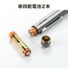 グリーンレーザーポインター 長寿命仕様 80時間連続照射 エメラルドグリーン 耐寒 PSC認証