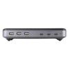 USB充電ステーション 6ポート 合計96W出力 USB PD20W USB Type-C×3 USB A×3 PSE認証
