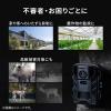 トレイルカメラ 防犯カメラ 屋外対応 4K 動物撮影 鳥獣対策 IP65防水 4900万画素保存 夜間撮影対応 赤外線センサー搭載