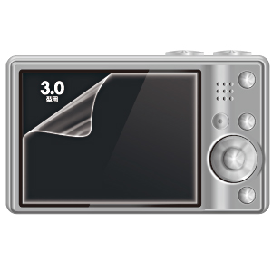 デジカメ用 液晶保護フィルム 3.0型 光沢 グレア