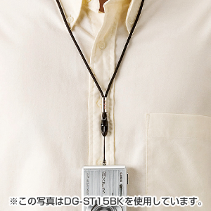 ネックストラップ(細ひも、ブルー) DG-ST15BL サンワサプライ