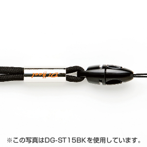 ネックストラップ(細ひも、ブルー) DG-ST15BL サンワサプライ