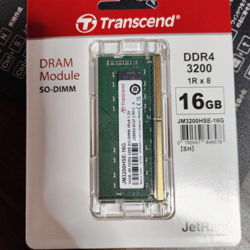 モカナン様使用レビュー画像　JM3200HSE-16G