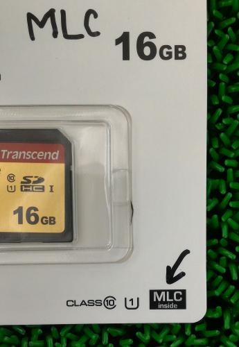 購入者様使用レビュー画像　TS16GSDC500S